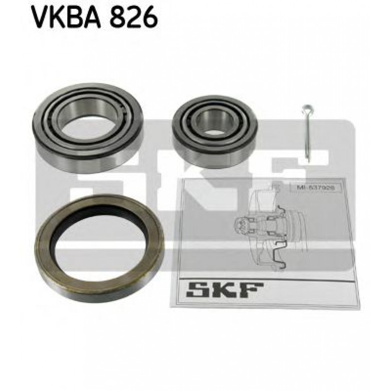 VKBA 826 SKF Комплект підшипників роликових конічних